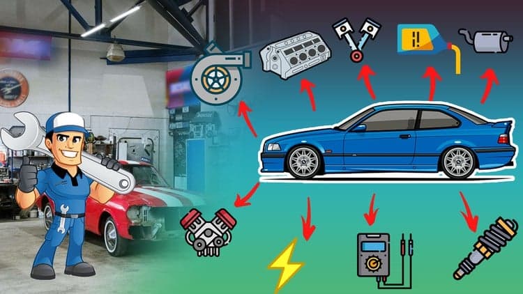 Car Repair and Electrician Training Certificated : CRETC+ - Free Udemy Course