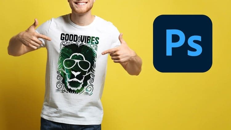 Basic to Advanced T-shirt Design with Adobe Photoshop CC - Free Udemy Course