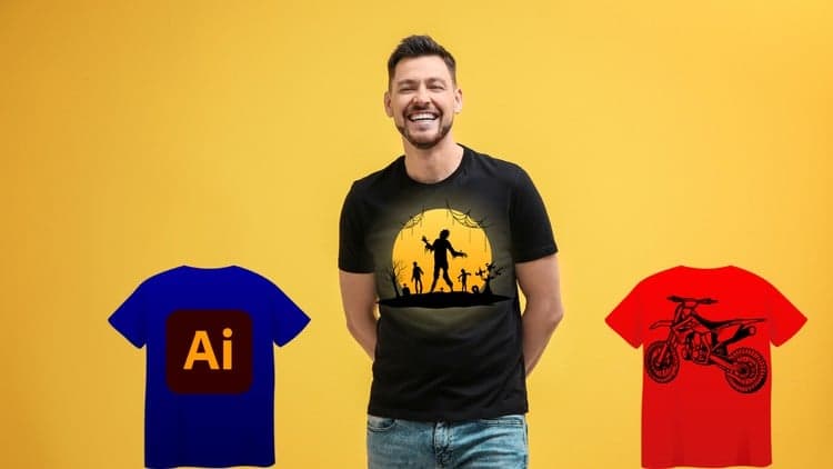 Adobe Illustrator for T-Shirt Design: From Sketch to Print - Free Udemy Course