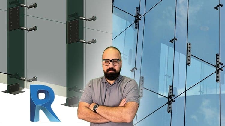 Detailed Glass Panels- Parametric Family Creation in Revit - Free Udemy Course
