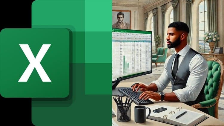 Accounting Equation in Excel - First Month of Data Input - Free Udemy Course