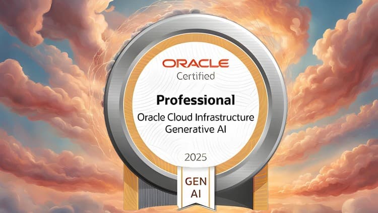 OCI 2025 Generative AI Professional [1Z0-1127-25] Tests - Free Udemy Course