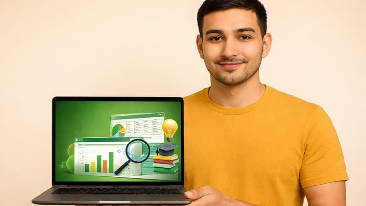 Excel Made Easy: Learn Step-by-Step & Become a Confident Use - Free Udemy Course