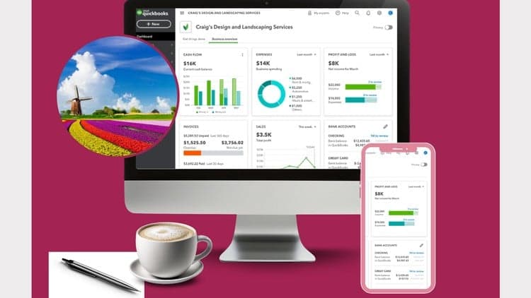 QuickBooks Online Beginner's Guide 2025 Training - Free Udemy Course