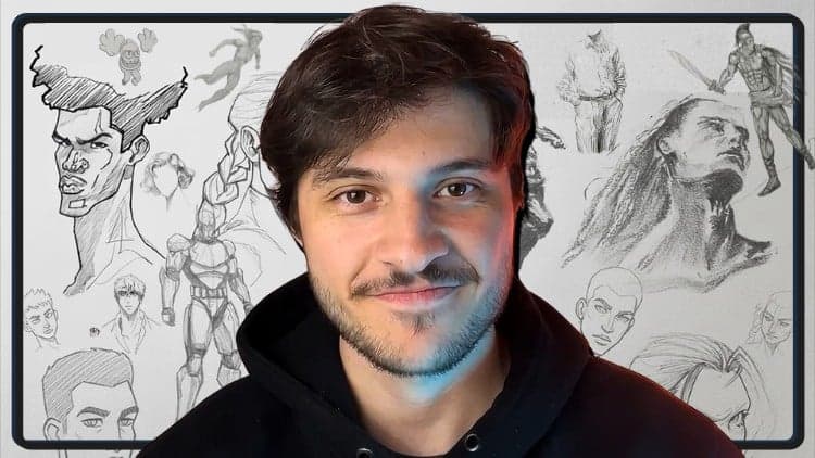 Character Drawing Masterclass: Character Drawing Art School - Free Udemy Course