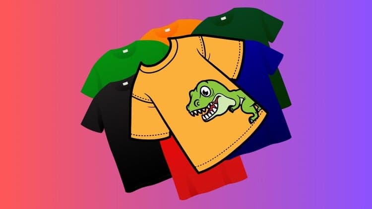 Illustrator T-Shirt Design Mastery: From Concept to Print - Free Udemy Course