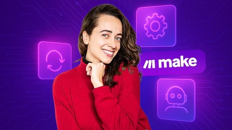 Make from beginner to pro - AI Automations and AI agents - Free Udemy Course