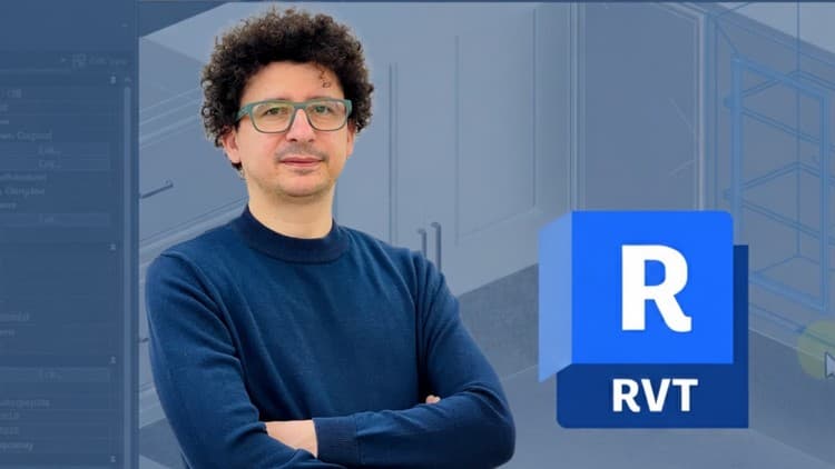 Revit 2026 - Kitchen Cabinet Interior Design - From Zero - Free Udemy Course