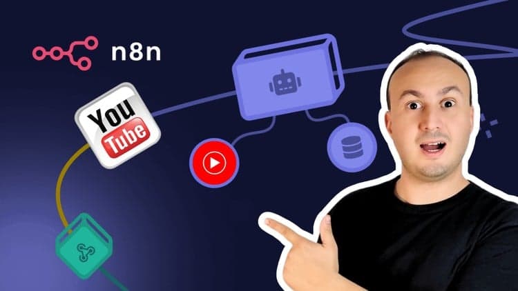 Automatiser YouTube avec l’IA : workflow n8n de A à Z - Free Udemy Course