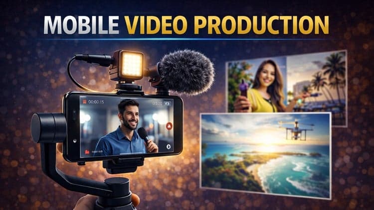 Mobile Video Production - Free Udemy Course